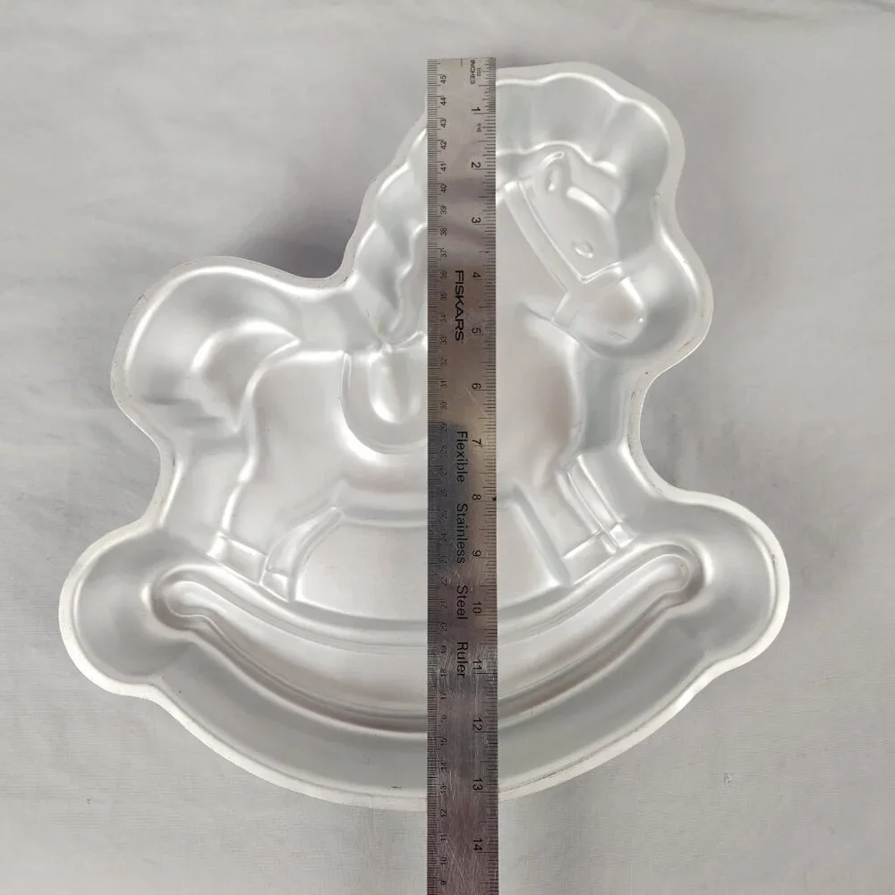 Vintage 1984 Rocking Horse Carousel Wilton Cake Pan 2105-2388